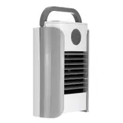 Multi-Function Air Conditioner Cooler Fan Humidifier Bluetooth Fm Radio Speaker Silvergray