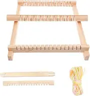 Intellectual Development Toy 'weaving Loom' Safe Wood Wool 'diy Weaving Toy' for Boys and Kit