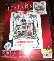 Designs For The Needle Christmas Traditions Cross Stitch Personalized Welcome