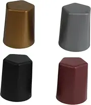 GLSTOY Practical Dice Cup Smooth Texture 4pcs Solid Dice Cups for Bar Ktv Games