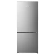 Hisense 417L Bottom Mount Fridge Silver. HRBM418S
