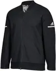ADIDAS MEN'S TEAM SQUAD BOMBER JACKET CLIMALITE SPORT LIMITED EDITION BLACK NEW