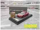 IG 1/43 Mazda RX7 FEED FD3S Resin Police Model Car Diecast Hobby Gifts Ornaments