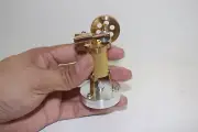 Mini Steam Engine S06 Model