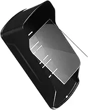 FIXOSHEE Doorbell Protective Cover Weatherproof Plastic Chime Shield for Outdoor Use Fitting Enhanced Rain Protection Easy Installation Comprehensive Coverage Against Sunlight