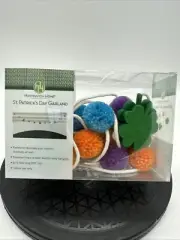 Huntington Home Aldi St Patrick's Day Garland Shamrock Clover Pot of Gold 2024