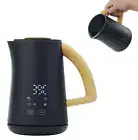 4-in-1 Hot & Cold Frothing Coffee Steamer Frother Digital Display Foam Maker