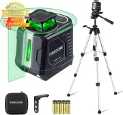 Laser Level with Tripod 82ft Green 360° Cross Line Laser Level