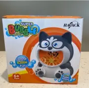 Bubble Machine, Bubble Blower for Kids, Automatic Husky Dog Bubble Maker Toy