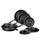 New HexClad Hybrid Frying Pan and Wok 7-Piece Set [Nonstick]