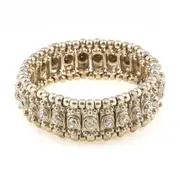 Giora' Bracelet with Swarovski Crystals Bronze Colour