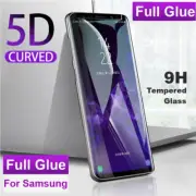 Full Glue Cover Tempered Glass Screen Protector For Galaxy S8 S9 S10 Plus