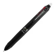 Pilot Frixion Ball Knock 4-Color Gel Ink Multi-Pen, Black (LKFB-80EF-B) Japan