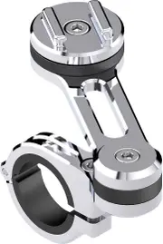 SP Connect Moto Pro Chrome Smartphone Mount, gold-silver for Men One Size Gold Silver