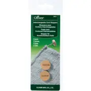 Clover 3651 Interchangeable Cord Stoppers 2/Pkg-