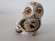 De Rosa Collections - The Families - Baby Snowy Owl - new in box