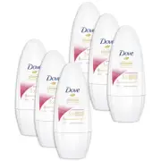 6PK Dove Pomegranate Clinical Protection Antiperspirant Roll On Deodorant 50ml