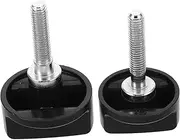 ULDIGI 2pcs Selfie Stick Replacement Screws with Clamping Knobs Durable T Track Bolts for Easy and Fixation Ergonomic Design for Comfortable Use