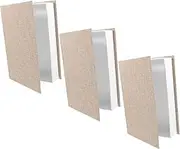 PRETYZOOM 3pcs Faux Book Storage Box Realistic Decorative Linen Miniature Book Design for Home Office Coffee Table Organization Stylish Functional Decor