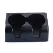 Dasbecan Rear Seat Dual Cup Holder Center Console Insert Double Storage Compa...
