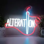 Alterations LED Neon Sign, Tailor and Alterations Neon Lights for Stores Offe...