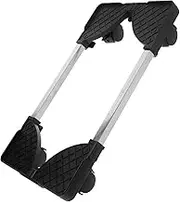 HOMSFOU Computer Tower Stand with Wheels Rolling CPU Holder for Cart for Easy Cleaning and Maintenance Durable Design for Various Tower