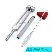 3 PCS Reflex Percussion Taylor Hammer + PENLIGHT + Tuning Fork C 128 A+ Quality