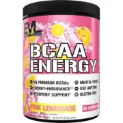 EVL BCAA Energy Pre Workout & Post Workout Energy Drink Mix, Pink Lemonade