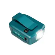 2USB Power Source Battery Adapter For Makita 14.4V-18V Li-ion Battery with LED K