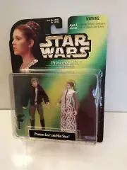 Kenner (Green Tag) StarWars Princess Leia & Han Solo Pre-production Test Figures