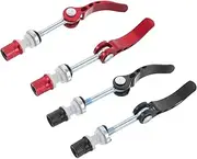4pcs Bicycle Quick Release Lever Seatpost Locking Clamp Fixed Seatpost Quick Release Adjustable Seatpost Quick Release Quick Release Seatpost Lock Seat Post Clamp Aluminum Alloy