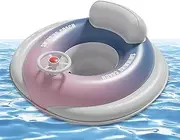 Fizepgo Baby Swim Float - Inflatable Swimming Ring | Adjustable Safety Seat Pool Toys for Lake Paddling Sitting Relaxing Outdoor Indoor Playing