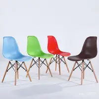 在飛比找蝦皮商城精選優惠-餐椅 會議椅 電腦椅 懶人椅 伊姆斯椅傢用餐椅塑料靠背簡約凳