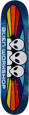 ALIEN WORKSHOP SPECTRUM MINI SKATE DECK-7.25 assorted veneer stain Brand New