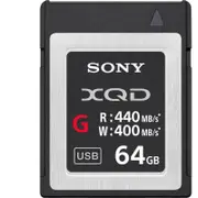 Sony 64GB XQD G Series F 400mb/s Write Speed