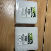 Floral Foam Square Cube By Craft Artisan. 3.9" x 2.9" x 3.9" New, Sealed Lot 2