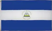 Nicaragua Flag 3' x 5' - Nicaraguan Flags 90 x 150 cm - Banner 3x5 ft - AZ FLAG