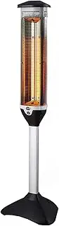 Patio Heater Electric Outdoor Heater, 2700W Infrared Heater w/Tip-Over Protection, Waterproof, Instant Warm Vertical Electric Heater for Big Room Backyard Little Surprise