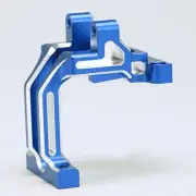 Yokomo Aluminum lightweight front bulkhead blue Y2-302DBL
