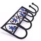 Coat Hooks Coat Rack Wall Mounted Home Decor Iron Key Holder Rustic Iron Wall
