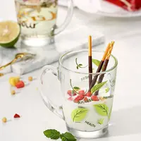 在飛比找蝦皮購物優惠-12.24 法國樂美雅玻璃杯喝水杯子鋼化防爆耐高溫茶杯熱牛奶