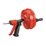 Power Spin Hybrid Drain Cleaning Snake Auger Cable Manual or Cordless Tool Only