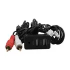 Sleek Car Dash Mount Dual USB+AUX Port Adapter for Minimalistic Design