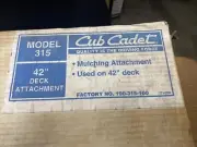 MODEL 315 cub cadet mulch kit. 190-315-100 - Sh T