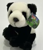 KORIMCO Kingdom BLACK & WHITE PANDA Plush Toy - 20cm NEW
