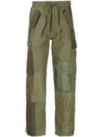 在飛比找Farfetch優惠-patchwork-style cargo pants