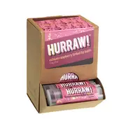 Hurraw! Lip Balm Tinted Echium Raspberry 4.3g x 24 Counter Unit
