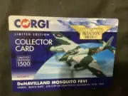 Unopened Corgi Dehavilland Mosquito FBVI NS850 Black Rufe