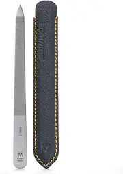 GERMANIKURE Original Triple Cut Metal Nail File, Double Sided FINOX Stainless Steel, Ethically Made in Solingen Germany