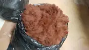 Rockleigh Alpacas - Alpaca Fleece - Brown - Holly - 600g